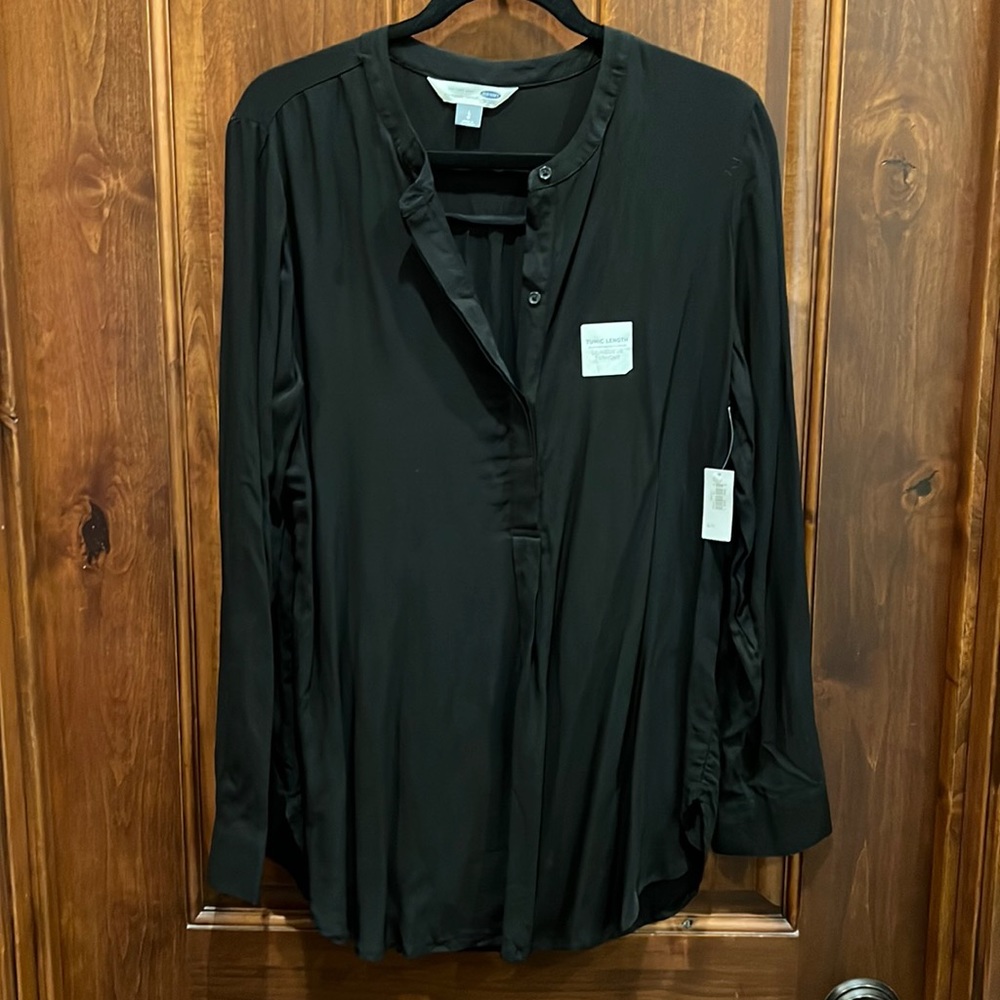 NWT Old Navy Size Large Black Tunic